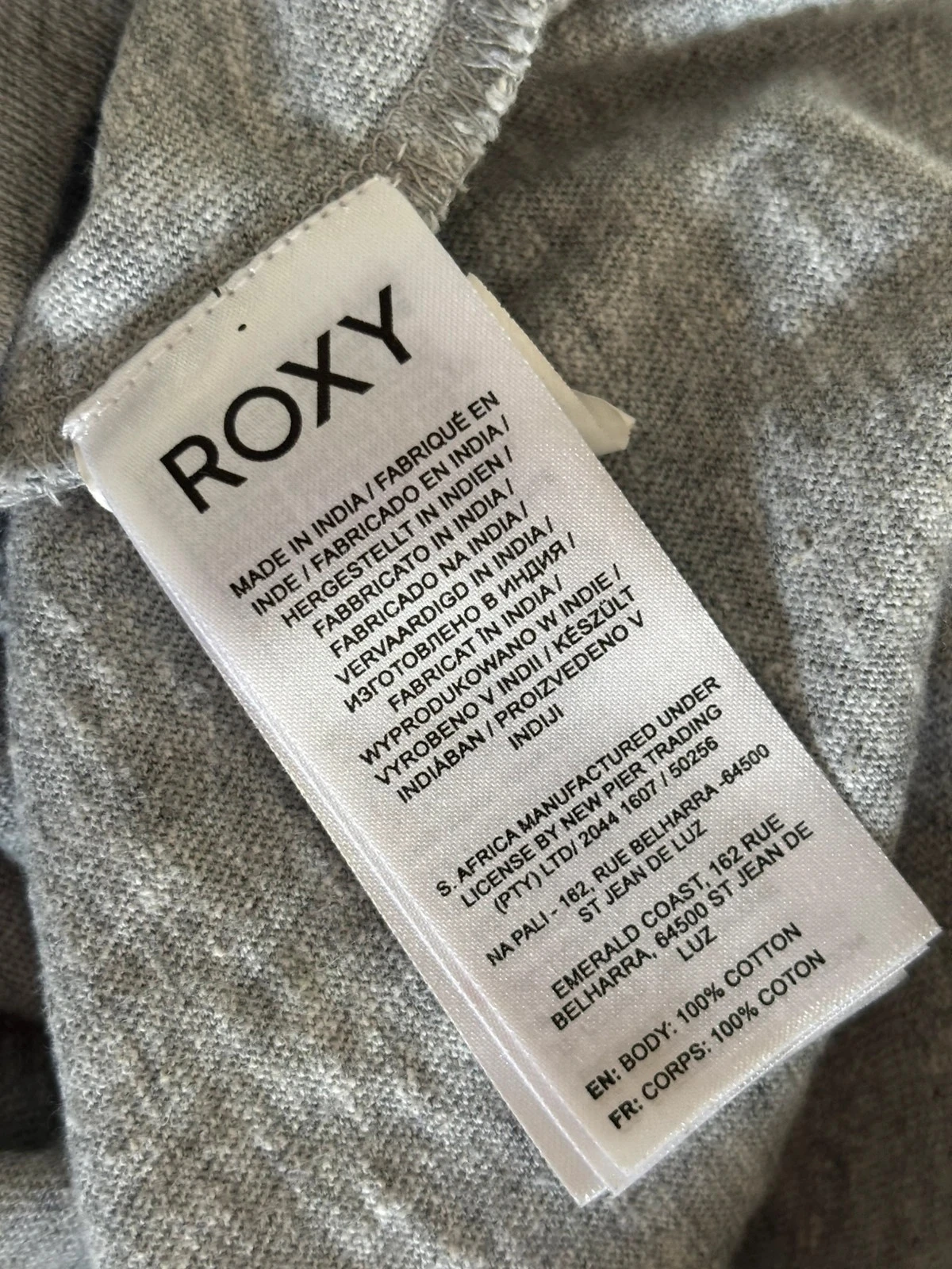 Vestido largo gris Roxy – photo 9